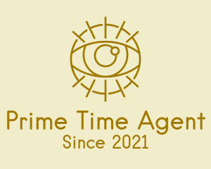 Psychic Gold Eye  logo design