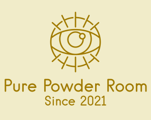 Psychic Gold Eye  logo design