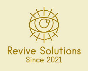 Psychic Gold Eye  logo design