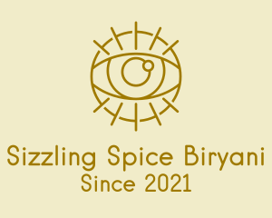 Psychic Gold Eye  logo design