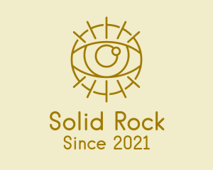 Psychic Gold Eye  logo design