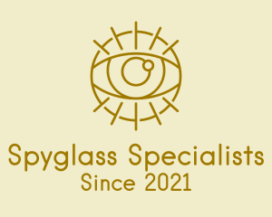 Psychic Gold Eye  logo design