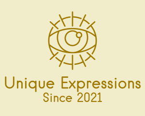 Psychic Gold Eye  logo design