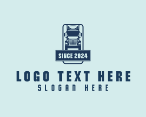 Freight Logistics Truck logo