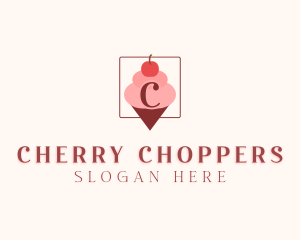 Ice Cream Dessert logo design