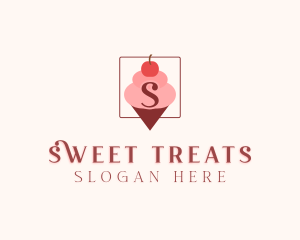 Ice Cream Dessert logo design