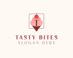 Ice Cream Dessert logo design