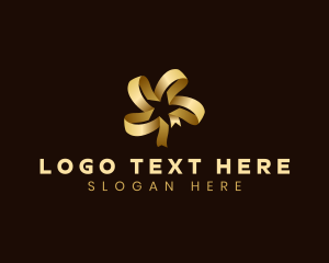 Premium Ribbon Star logo