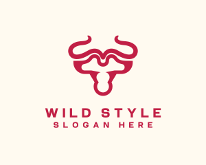 Wild Bull Horn logo design