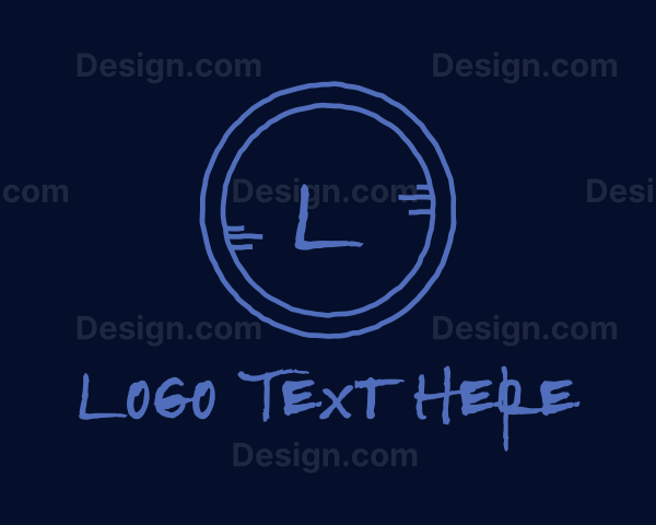 Creative Handdrawn Circle Logo