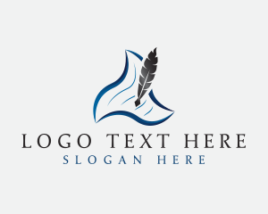 Paper Quill Pen logo