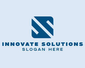 Modern Technology Square Logo