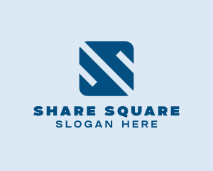 Modern Technology Square logo design