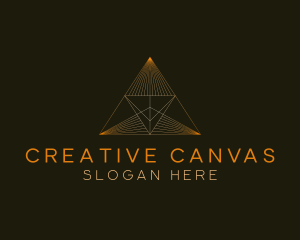 Creative Architect Pyramid logo design