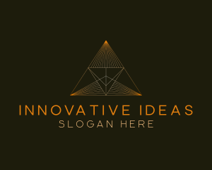 Creative Architect Pyramid logo design