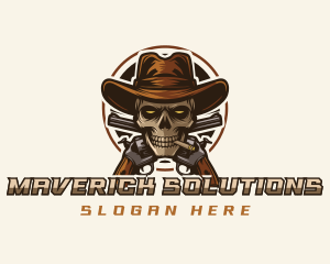 Cowboy Skull Guns logo