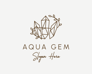 Crystal Souvenir Gems logo design