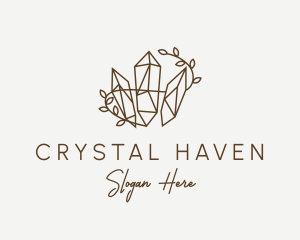Crystal Souvenir Gems logo design