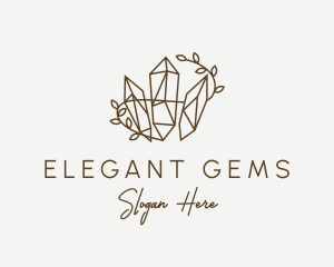 Crystal Souvenir Gems logo design