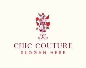 Stylish Boutique Dress logo design