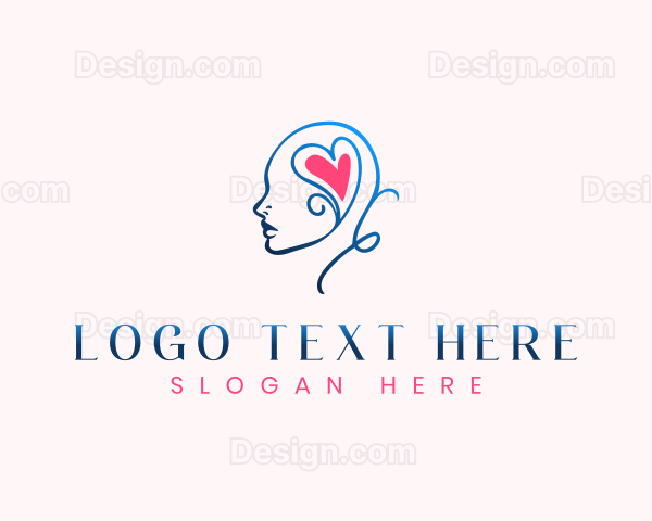 Woman Mind Heart Logo