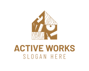 Wood Tool House logo design