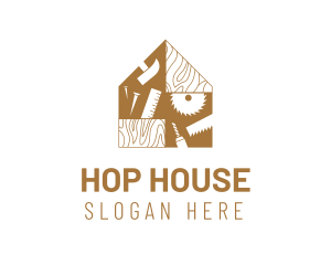 Wood Tool House logo design