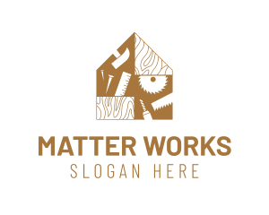 Wood Tool House logo design