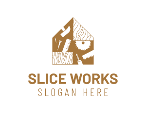 Wood Tool House logo design