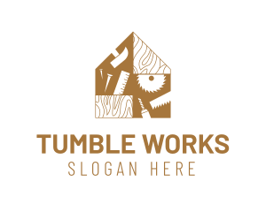 Wood Tool House logo design