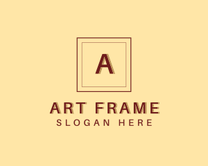 Square Frame Legal Firm logo design