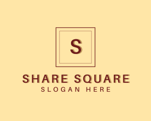 Square Frame Legal Firm logo design