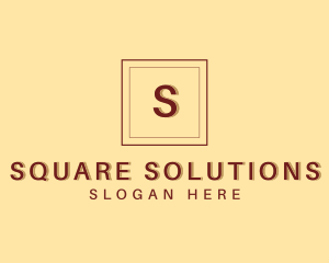 Square Frame Legal Firm logo design