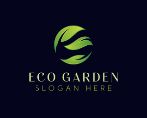 Plant Leaf Gardening logo design