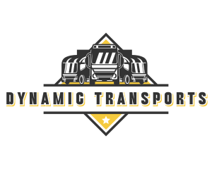 Truck Fleet Transportation  logo design