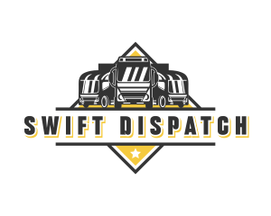 Truck Fleet Transportation  logo design