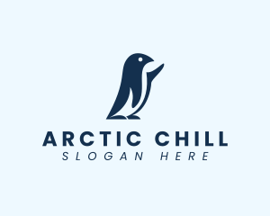 Avian Penguin Bird logo