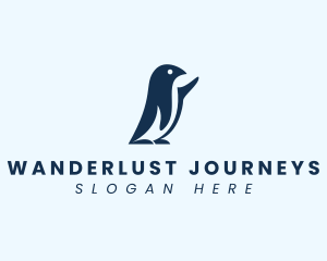 Avian Penguin Bird logo