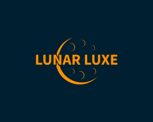 Lunar Moon Night logo design