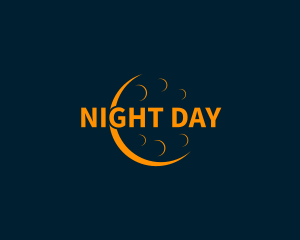 Lunar Moon Night logo design