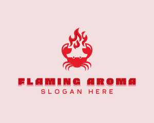 Flaming Crab Cuisine logo