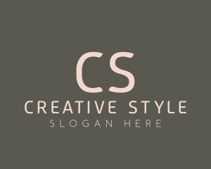 Styling Cosmetics Brand logo design