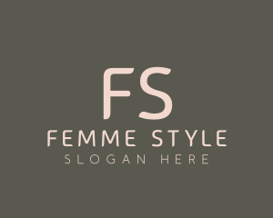 Styling Cosmetics Brand logo design