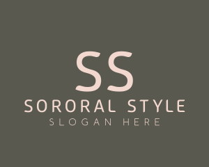 Styling Cosmetics Brand logo design