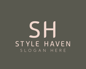 Styling Cosmetics Brand logo design