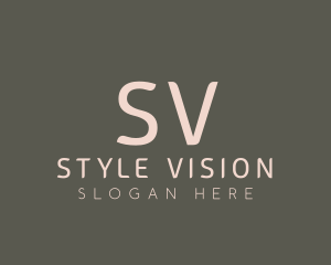 Styling Cosmetics Brand logo design