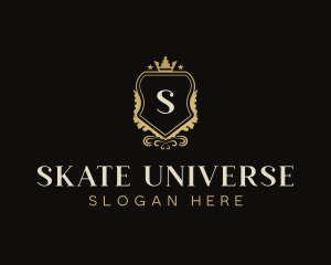 Regal Shield University logo design