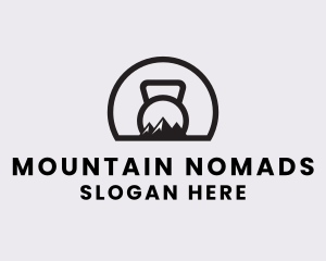 Mountain Kettlebell Fitness logo design