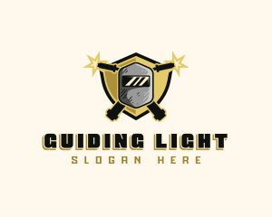 Metalwork Welding Shield Logo