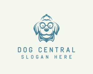 Detective Pet Dog logo design